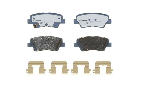 Juego de pastillas de freno, freno de disco P 30 101E Brembo, Imagen 3