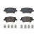 Juego de pastillas de freno, freno de disco P 30 150 Brembo, Miniatura 3