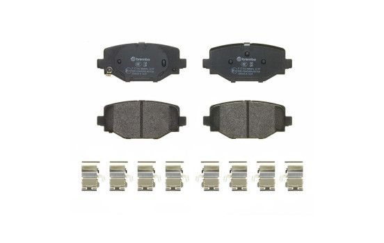Juego de pastillas de freno, freno de disco P 37 032 Brembo, Imagen 3