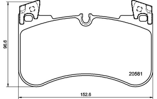Juego de pastillas de freno, freno de disco P 44 029 Brembo