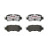 Juego de pastillas de freno, freno de disco P 49 047X Brembo, Miniatura 3