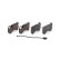 Juego de pastillas de freno, freno de disco P 50 164 Brembo