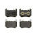 Juego de pastillas de freno, freno de disco P 50 171 Brembo, Miniatura 4