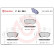 Juego de pastillas de freno, freno de disco P 54 064 Brembo, Miniatura 4
