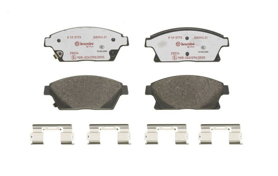 Juego de pastillas de freno, freno de disco P 59 077X Brembo, Imagen 4