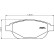 Juego de pastillas de freno, freno de disco P 61 137 Brembo