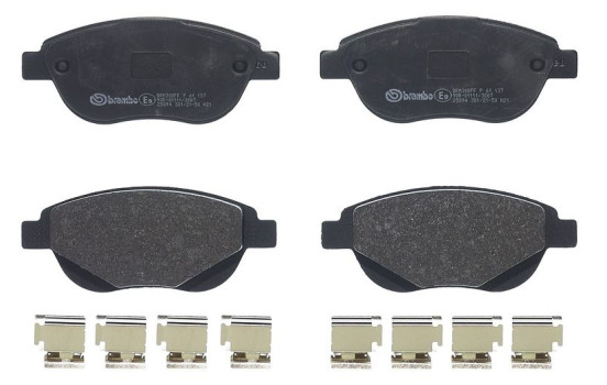 Juego de pastillas de freno, freno de disco P 61 137 Brembo, Imagen 2