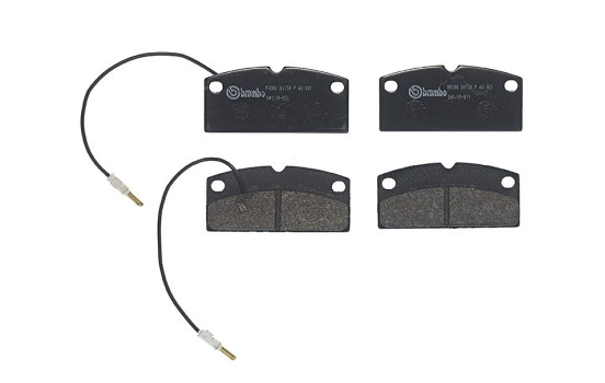 Juego de pastillas de freno, freno de disco P 62 001 Brembo, Imagen 2