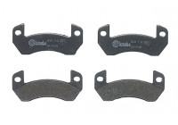 Juego de pastillas de freno, freno de disco P 62 002 Brembo