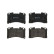 Juego de pastillas de freno, freno de disco P 83 184 Brembo, Miniatura 3