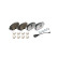 Juego de pastillas de freno, freno de disco P 85 182X Brembo
