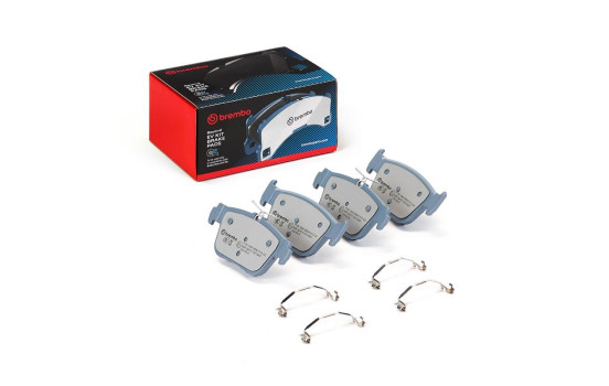 Juego de pastillas de freno, freno de disco P 85 184E Brembo, Imagen 2