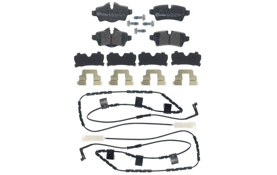 Juego de pastillas de freno, freno de disco P06103 Brembo, Imagen 2
