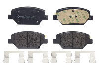 Juego de pastillas de freno, freno de disco P07007 Brembo