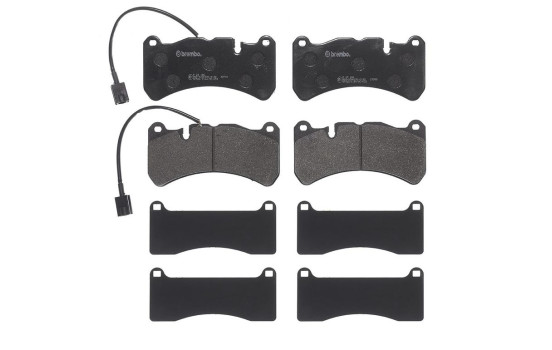 Juego de pastillas de freno, freno de disco P23186 Brembo, Imagen 2