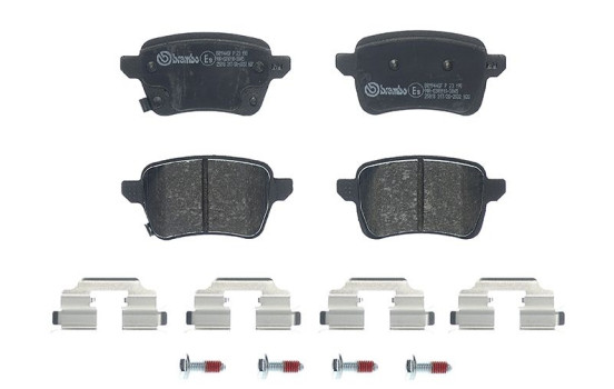 Juego de pastillas de freno, freno de disco P23190 Brembo, Imagen 2