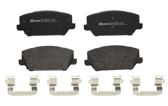 Juego de pastillas de freno, freno de disco P30102 Brembo, Imagen 2