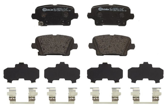 Juego de pastillas de freno, freno de disco P59097 Brembo, Imagen 2