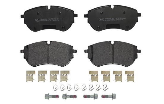 Juego de pastillas de freno, freno de disco P85173 Brembo, Imagen 2