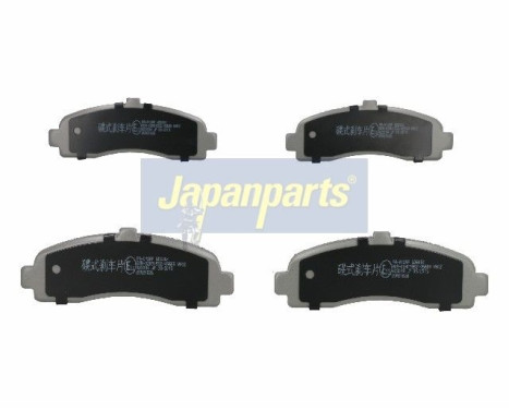 Juego de pastillas de freno, freno de disco PA-012AF Japanparts