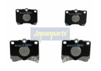 Juego de pastillas de freno, freno de disco PA-332AF Japanparts