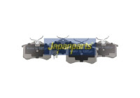 Juego de pastillas de freno, freno de disco PP-0018AF Japanparts