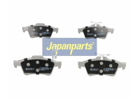 Juego de pastillas de freno, freno de disco PP-005AF Japanparts