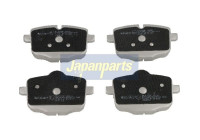 Juego de pastillas de freno, freno de disco PP-0113AF Japanparts