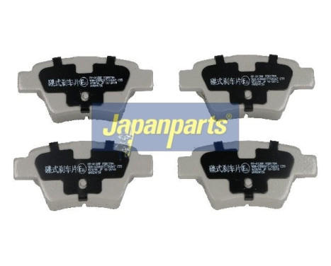 Juego de pastillas de freno, freno de disco PP-012AF Japanparts