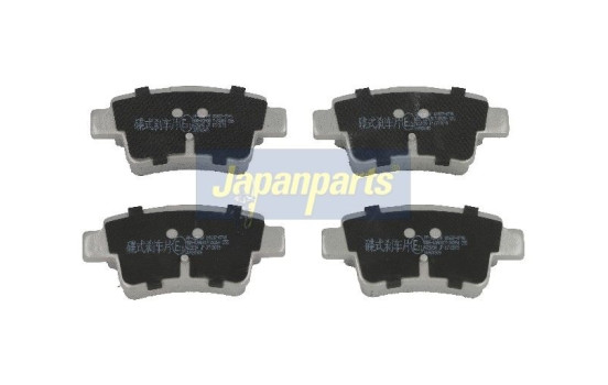 Juego de pastillas de freno, freno de disco PP-0201AF Japanparts