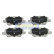 Juego de pastillas de freno, freno de disco PP-0202AF Japanparts