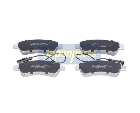 Juego de pastillas de freno, freno de disco PP-0609AF Japanparts