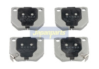Juego de pastillas de freno, freno de disco PP-129AF Japanparts