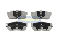 Juego de pastillas de freno, freno de disco PP-133AF Japanparts