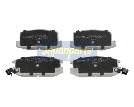 Juego de pastillas de freno, freno de disco PP-204AF Japanparts