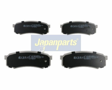 Juego de pastillas de freno, freno de disco PP-210AF Japanparts