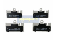 Juego de pastillas de freno, freno de disco PP-222AF Japanparts