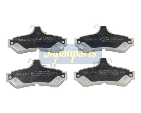 Juego de pastillas de freno, freno de disco PP-230AF Japanparts