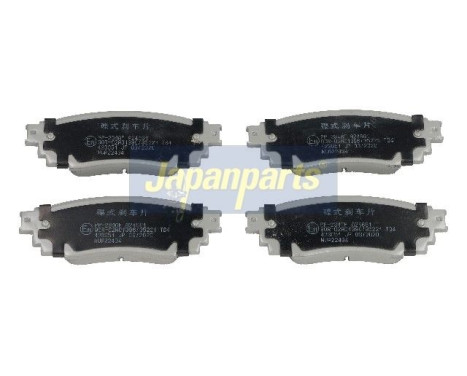 Juego de pastillas de freno, freno de disco PP-234AF Japanparts
