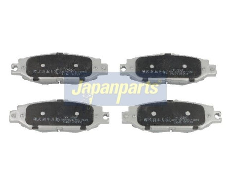 Juego de pastillas de freno, freno de disco PP-295AF Japanparts