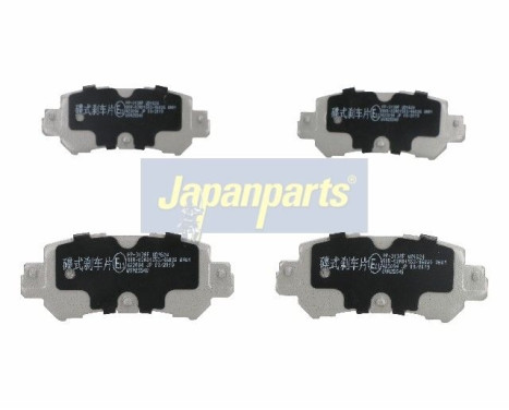 Juego de pastillas de freno, freno de disco PP-313AF Japanparts