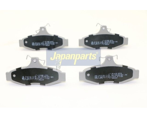 Juego de pastillas de freno, freno de disco PP-398AF Japanparts