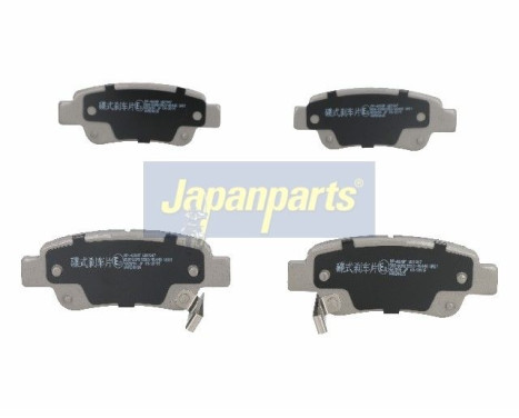 Juego de pastillas de freno, freno de disco PP-400AF Japanparts