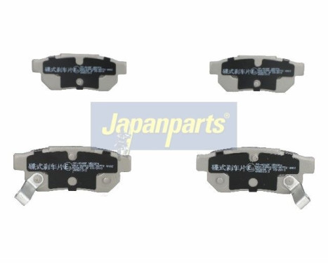 Juego de pastillas de freno, freno de disco PP-404AF Japanparts