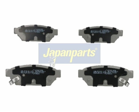 Juego de pastillas de freno, freno de disco PP-504AF Japanparts