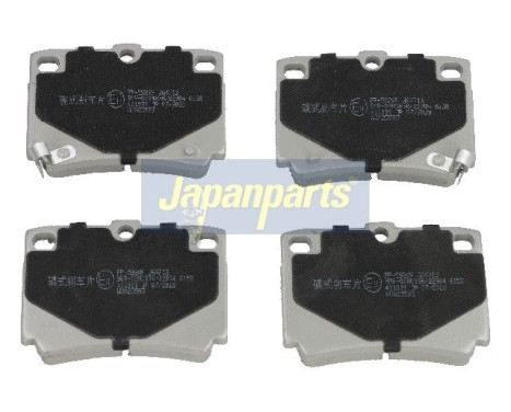 Juego de pastillas de freno, freno de disco PP-592AF Japanparts