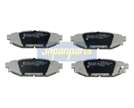 Juego de pastillas de freno, freno de disco PP-704AF Japanparts