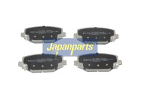 Juego de pastillas de freno, freno de disco PP-908AF Japanparts