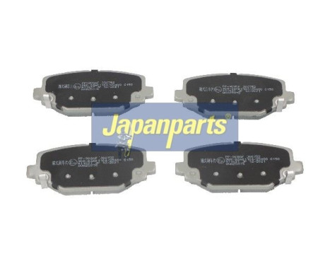 Juego de pastillas de freno, freno de disco PP-908AF Japanparts