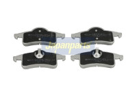 Juego de pastillas de freno, freno de disco PP-992AF Japanparts